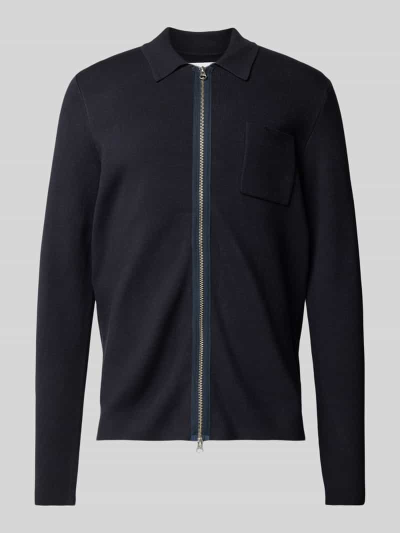 Samsøe Cardigan met tweewegsritssluiting model 'GUNA'