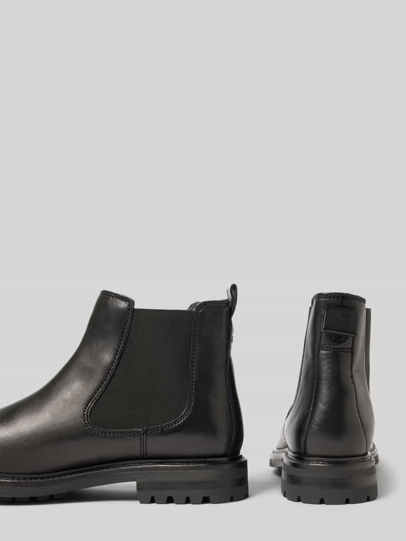 Marc O'Polo Chelsea boots van runderleer met elastische inzet model 'RONY'