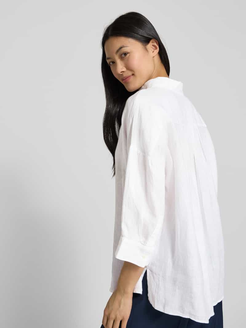 Tommy Hilfiger Regular fit blouse van puur linnen