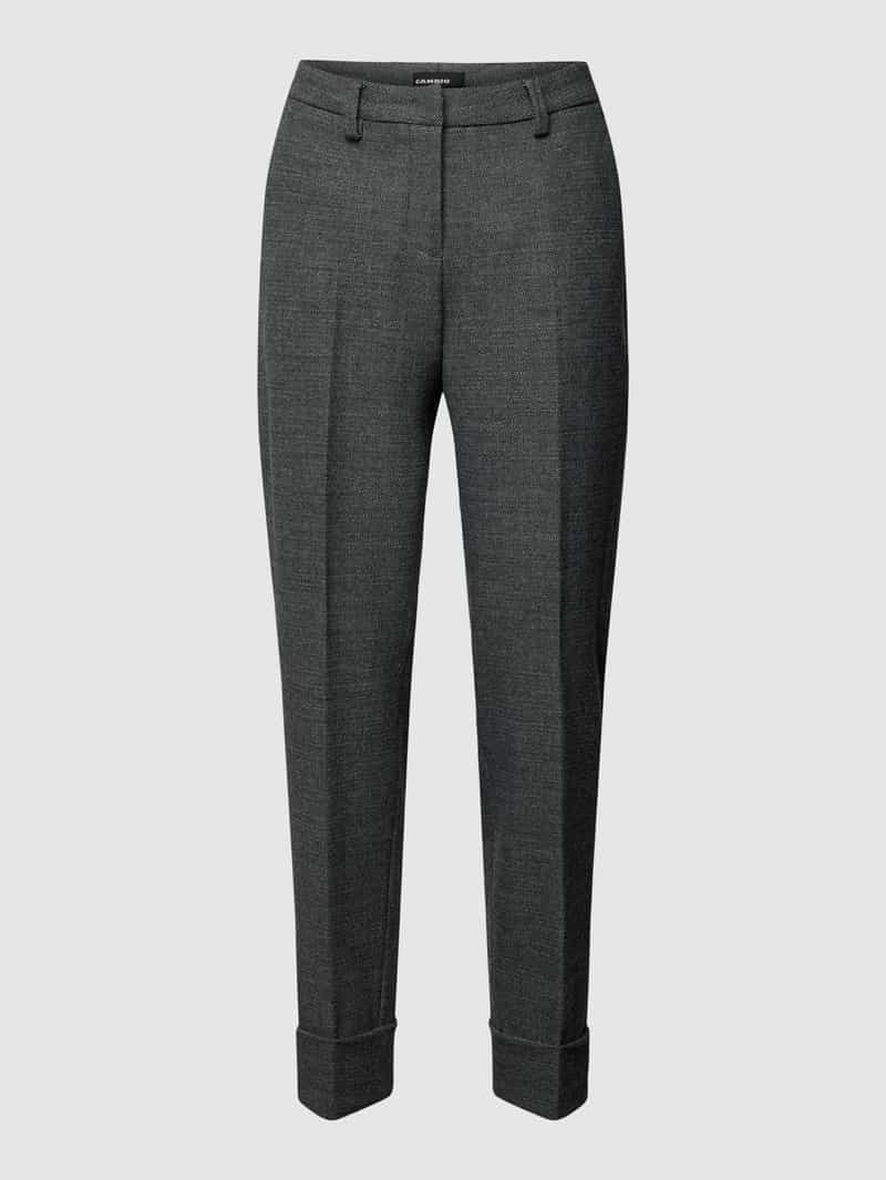 CAMBIO Stoffen broek met verkorte pasvorm model 'KRYSTAL'