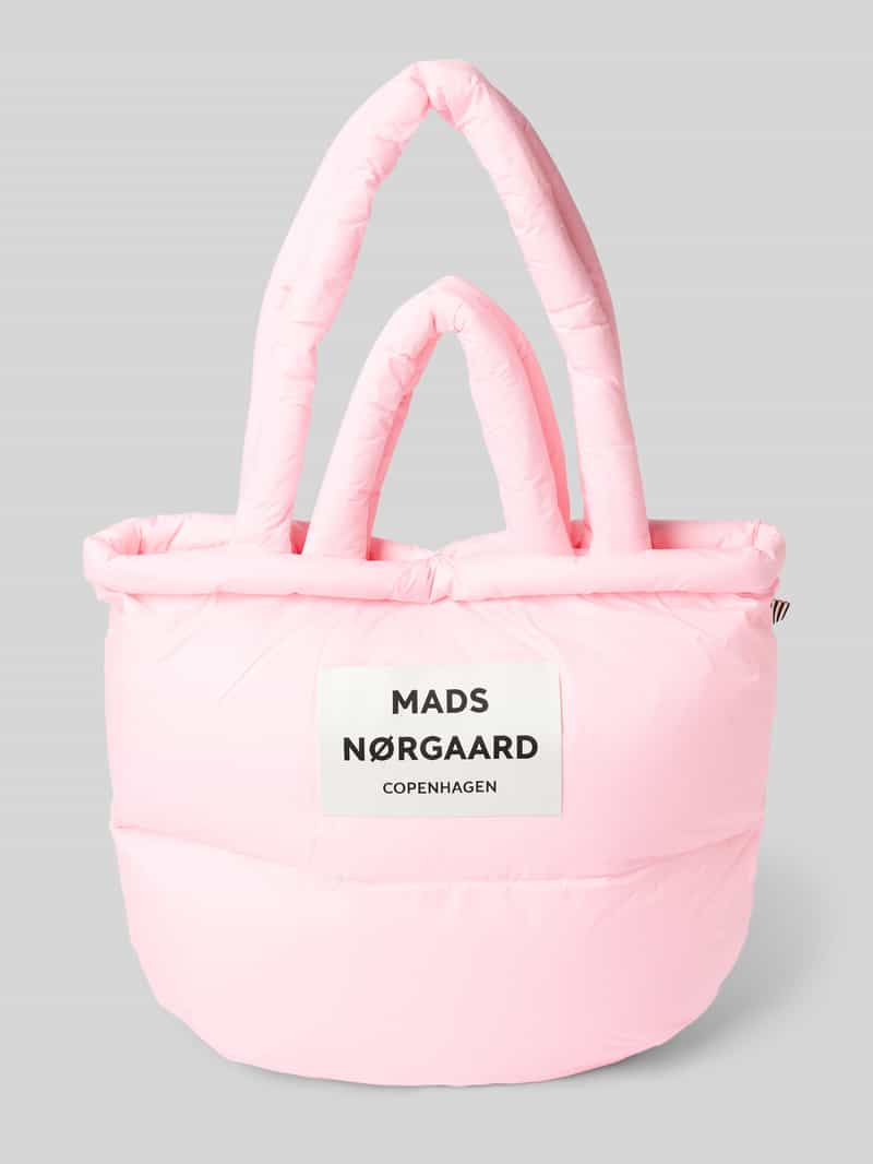 MADS NØRGAARD Handtas met labeldetail