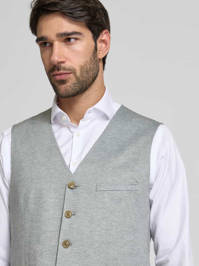 CG Club of Gents Gilet met strookzakken model 'Mosely'