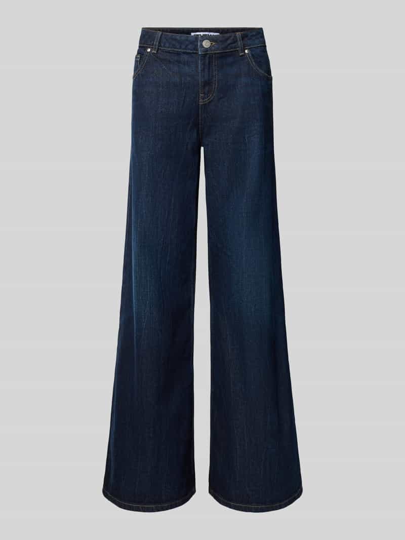 REVIEW wide fit jeans van puur katoen