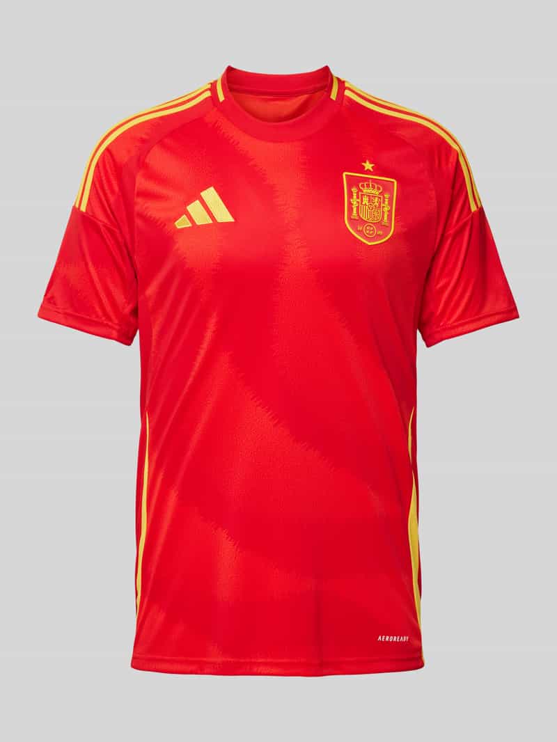 ADIDAS SPORTSWEAR T-shirt met labelstitching en ronde hals