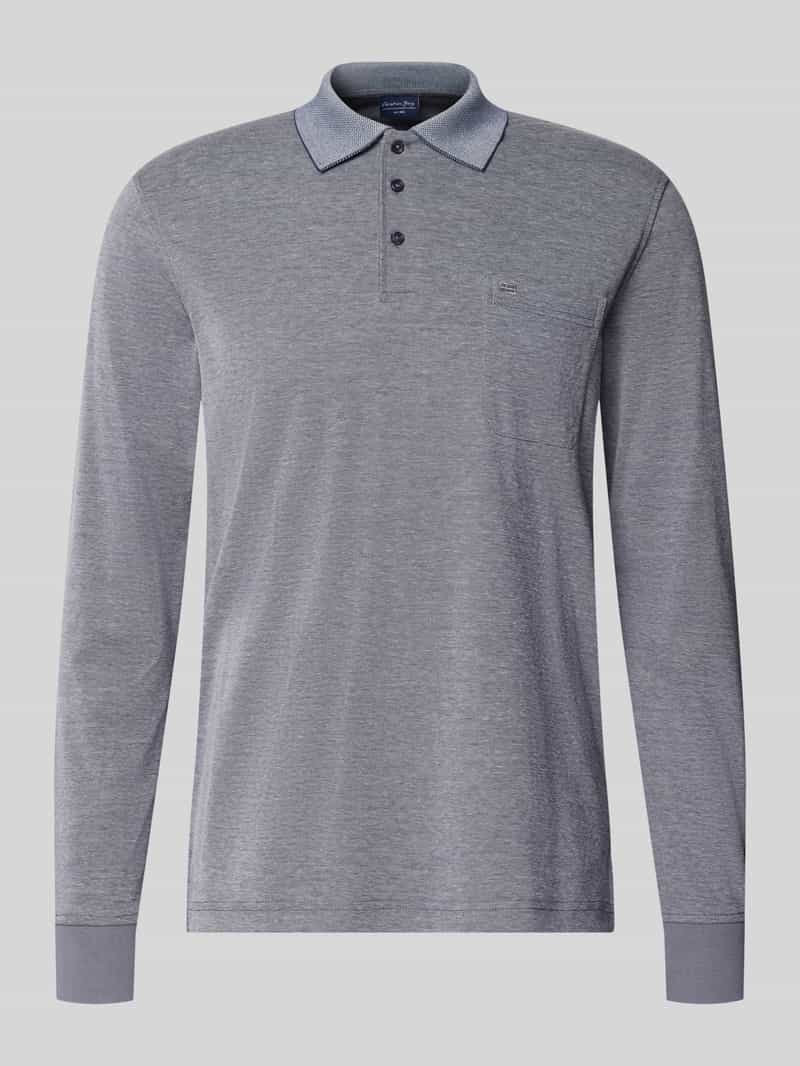 Christian Berg Men Regular fit poloshirt met katoen-aandeel