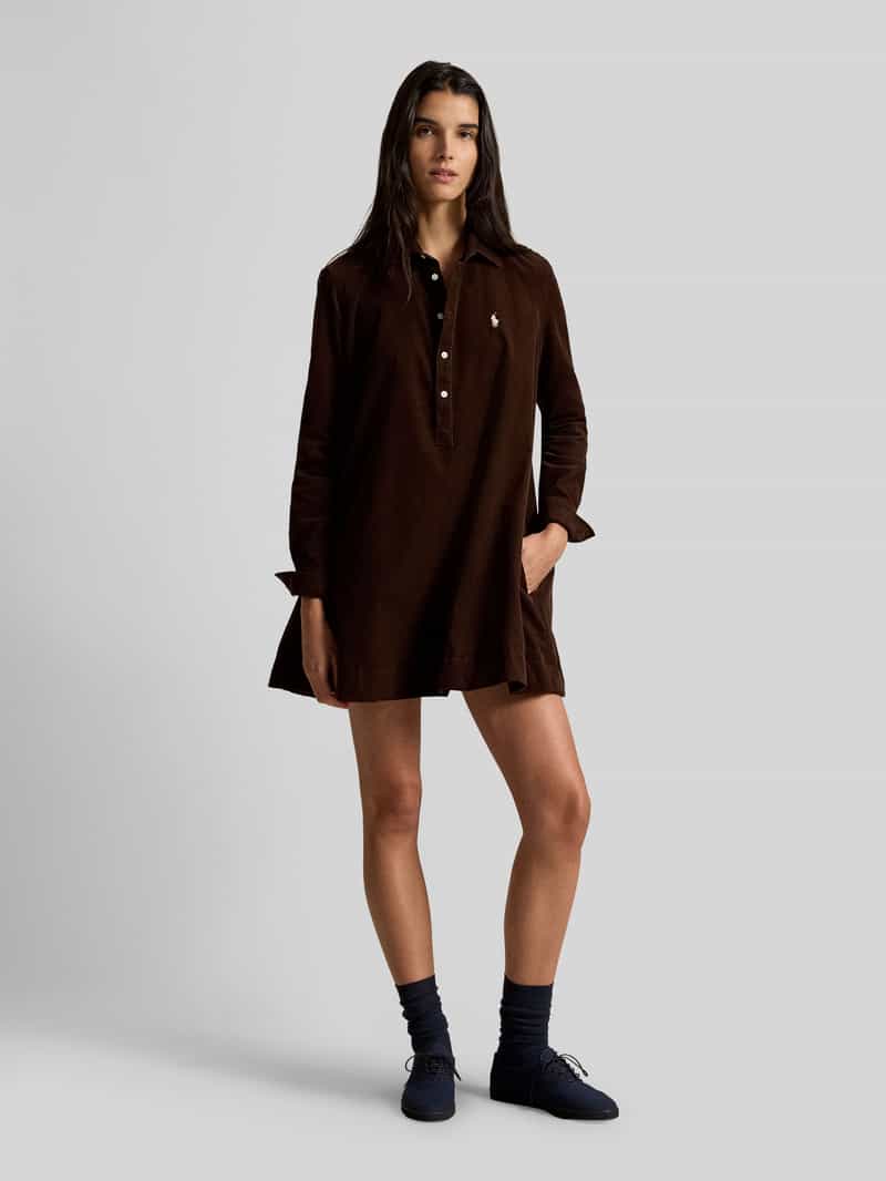 Polo Ralph Lauren Vrijetijdsjurk in A-lijn van puur katoen
