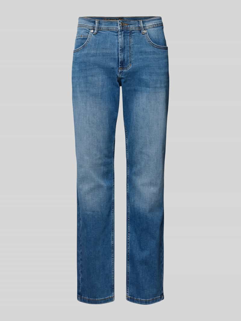 Christian Berg Men Regular fit jeans in used-look