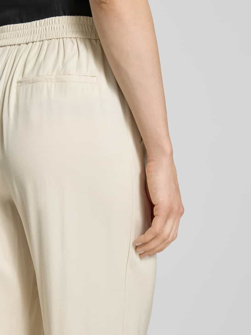 Opus Stoffen broek met elastische band model 'Marou'
