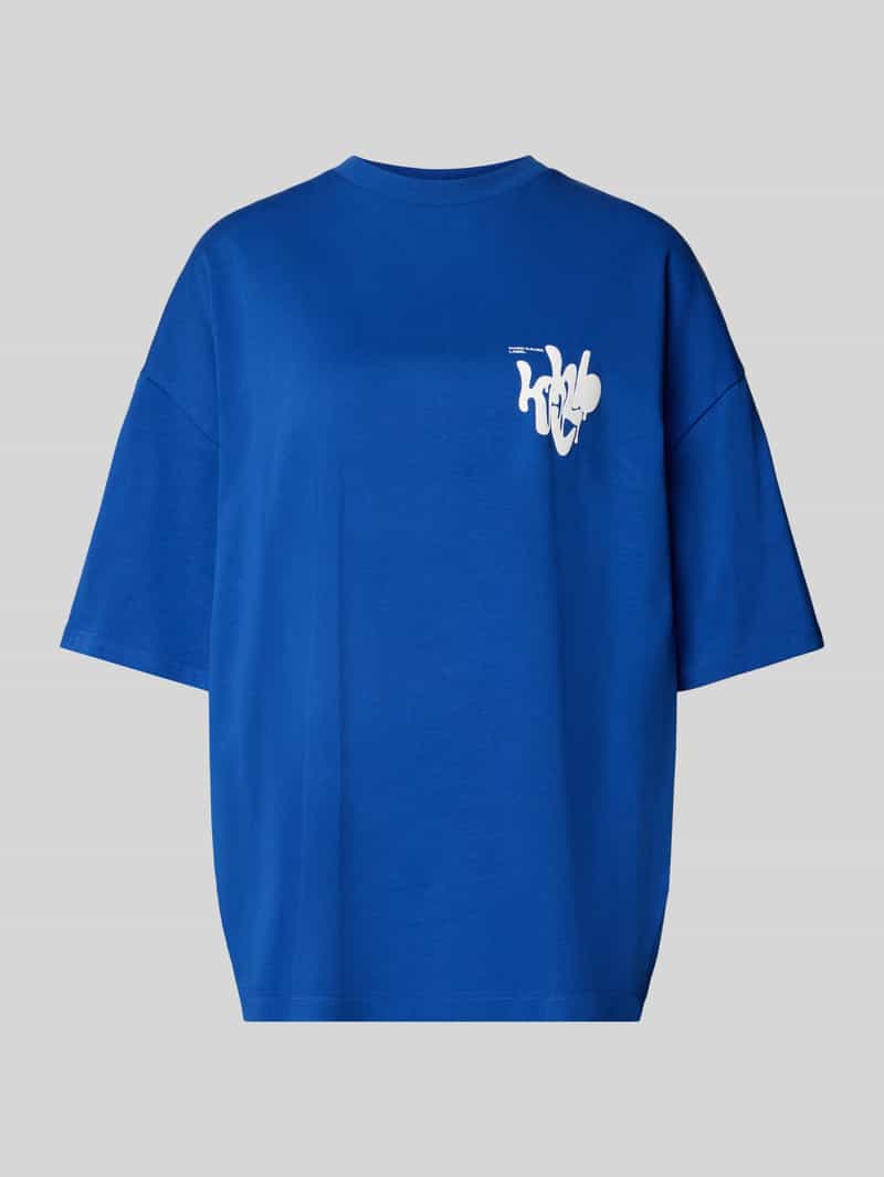 Karo Kauer oversized t-shirt met labelprint
