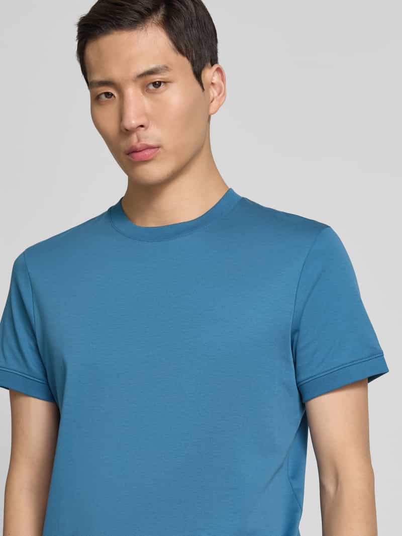 RAGMAN Regular fit T-shirt met ronde hals model 'ON'