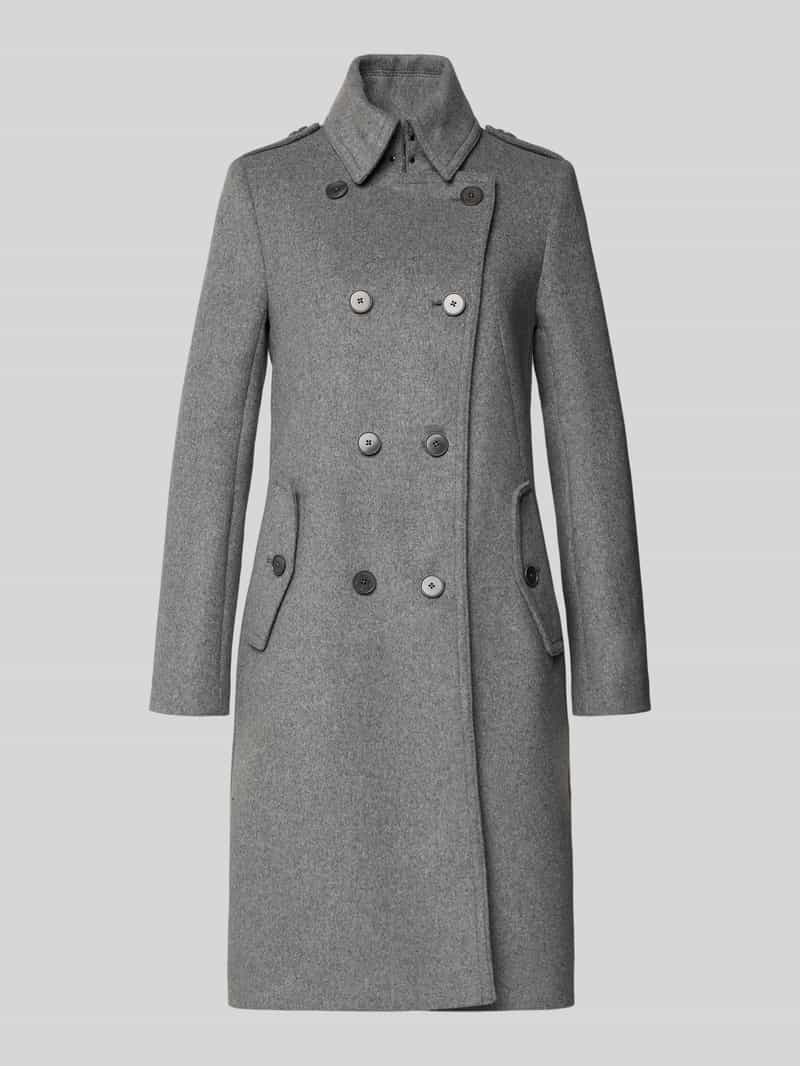 drykorn Lange jas met knoopsluiting model 'HARLESTON'