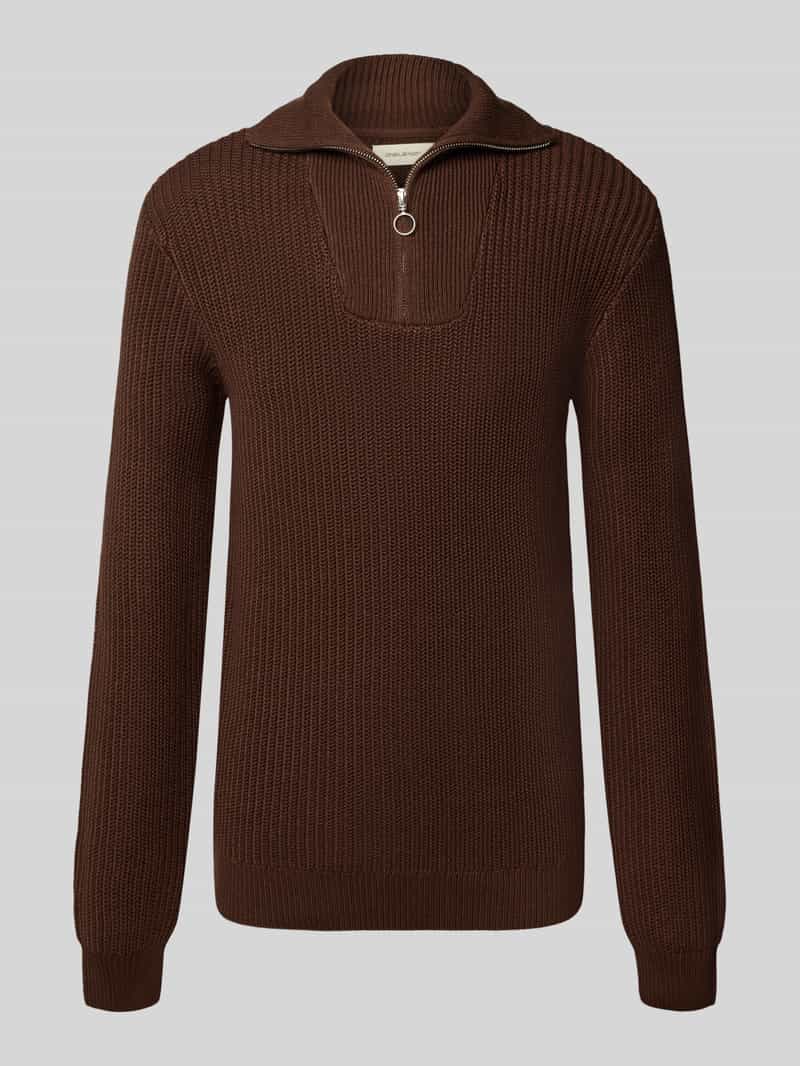 Blend Schipperstrui met labeldetail model 'DENO'