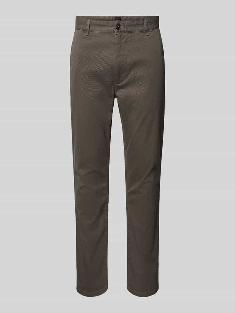 Boss Orange Slim fit chino met achterzakken