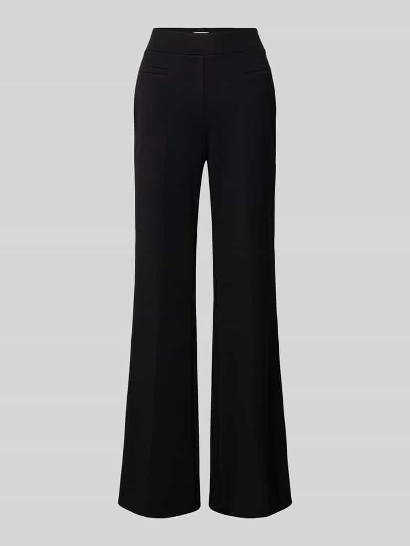 Christian Berg Woman Flared fit stoffen broek van viscosemix