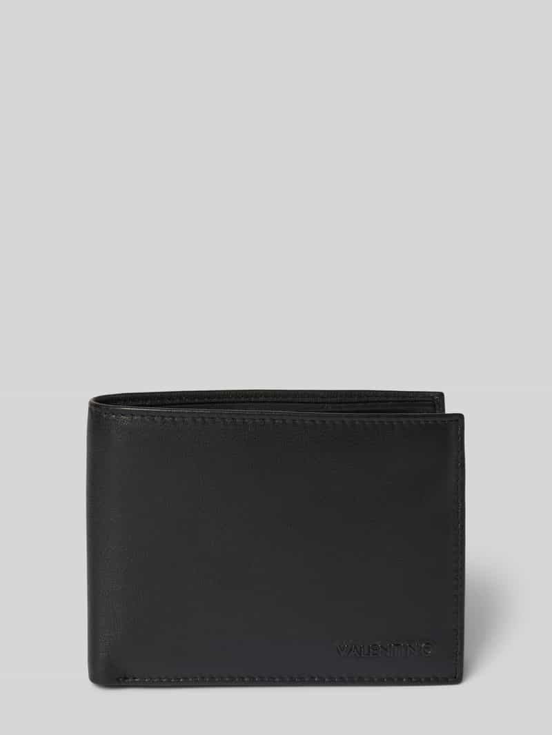 VALENTINO BAGS Leren portemonnee met labeldetail model 'MANDRIN'