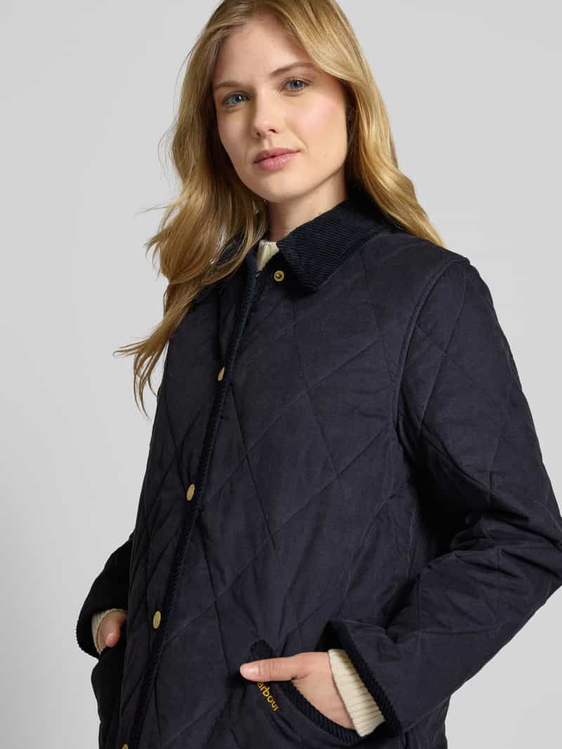 Barbour Gewatteerd jack met opgestikte zakken model 'Cornelia'