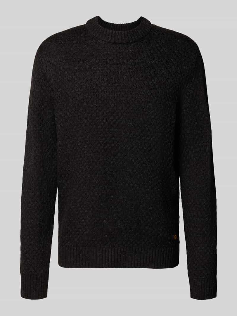 Jack & jones Regular fit gebreide pullover van katoenmix model 'BLAKE'