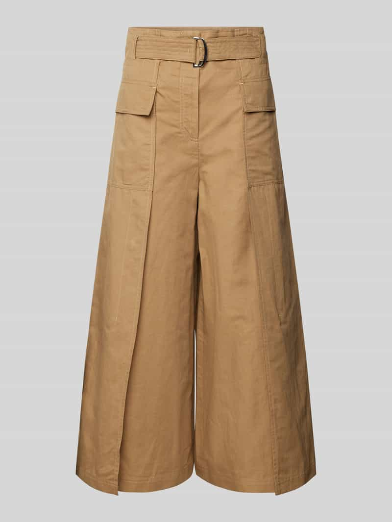 Weekend Max Mara Culotte met riem- en klepzakken, model 'PINIDE'