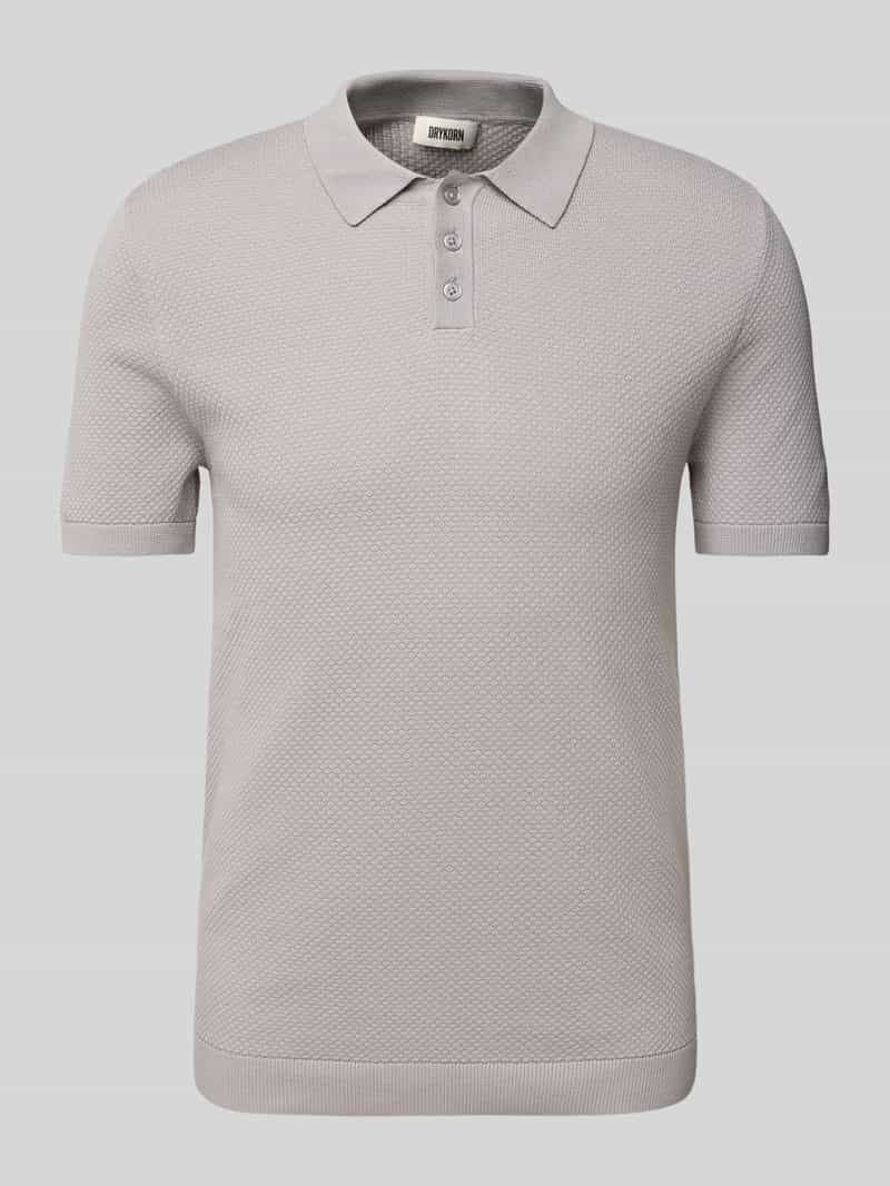 drykorn Slim fit poloshirt met structuurmotief model 'TRITON'