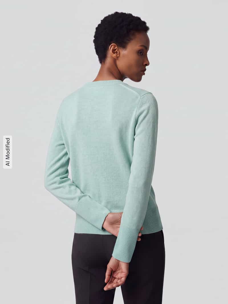 Tom Tailor Pullover van kasjmier met ribboorden