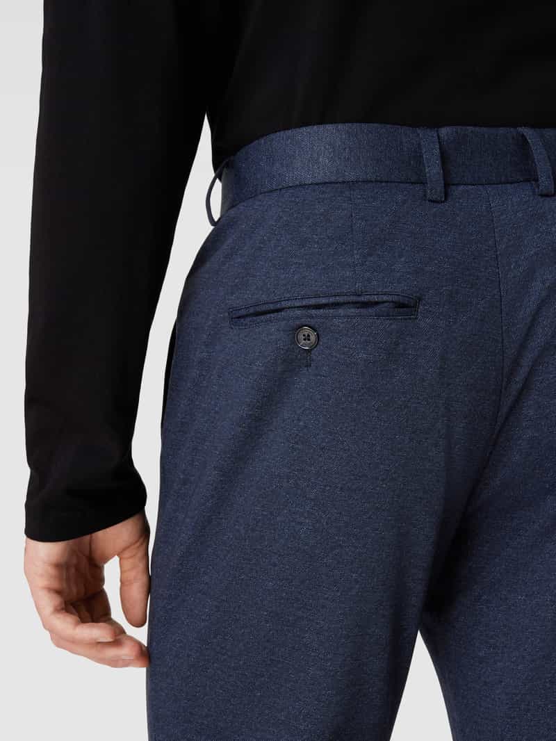 Matinique Pantalon in gemêleerde look met achterzakken