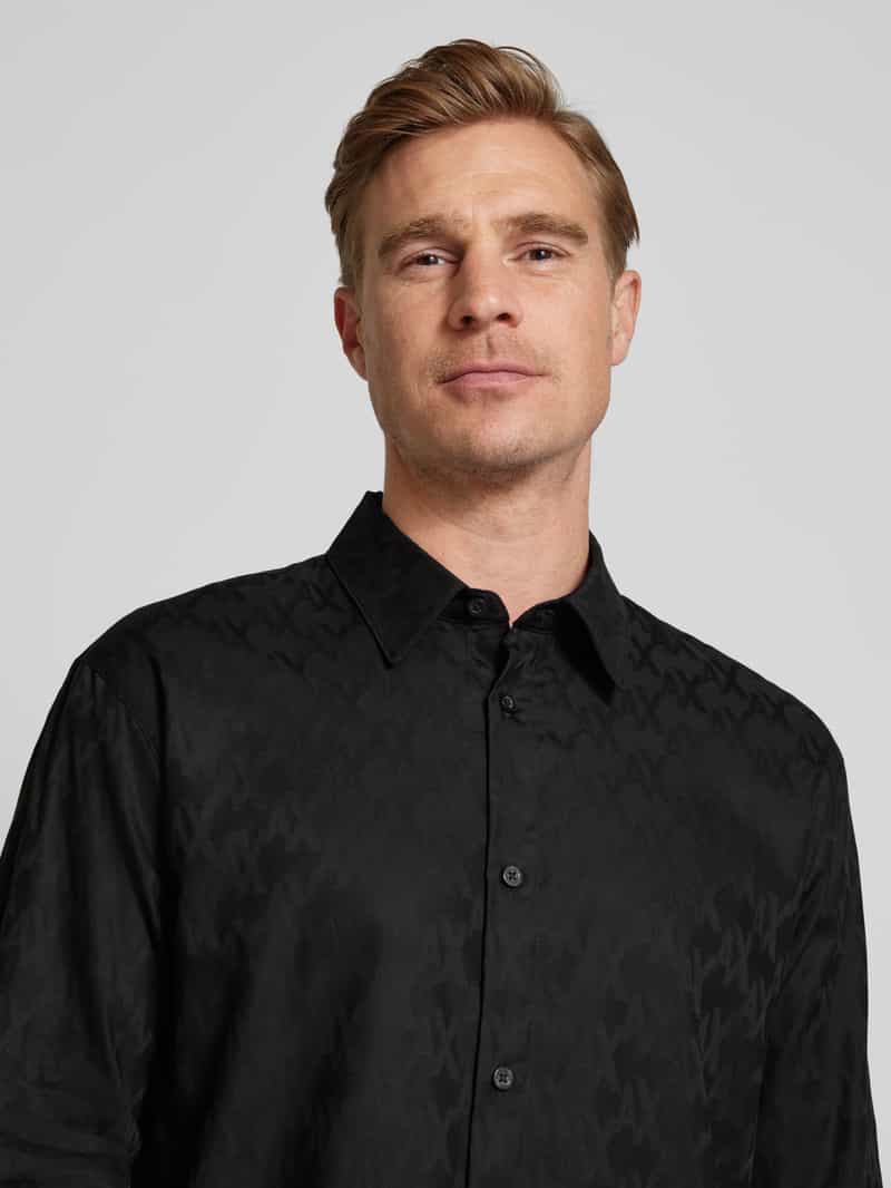 Armani Exchange Regular fit vrijetijdsoverhemd met knoopsluiting