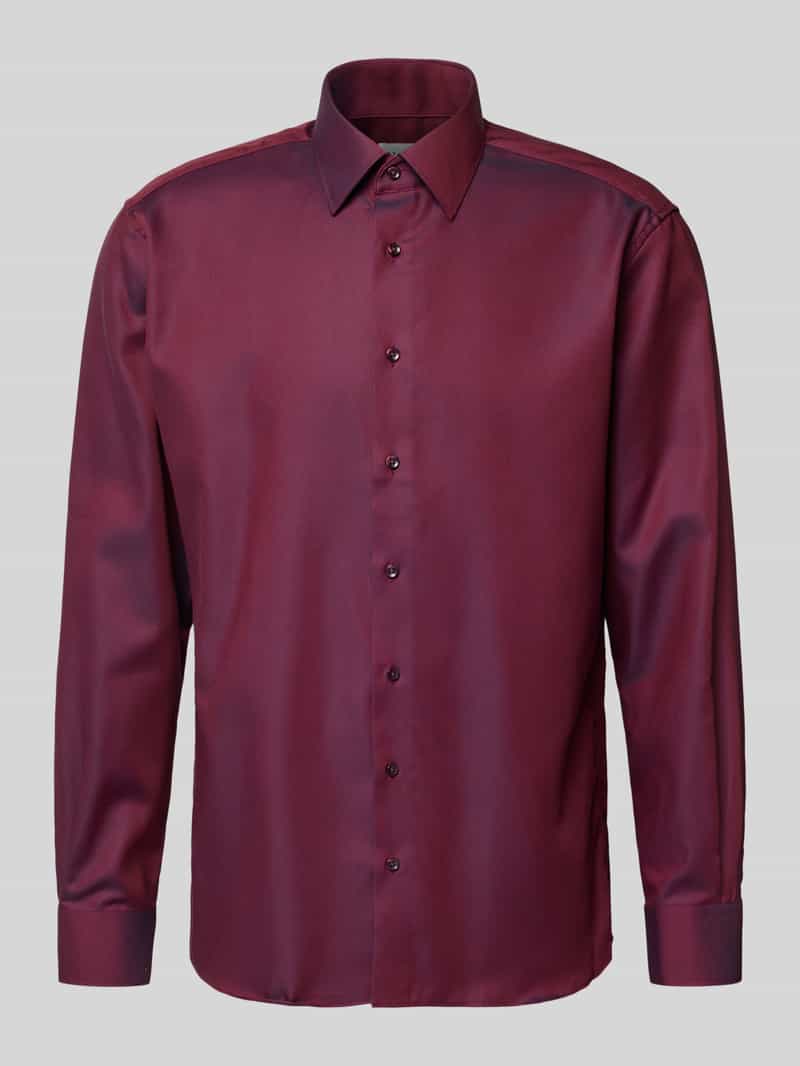 Eterna Modern fit zakelijk overhemd met knoopsluiting