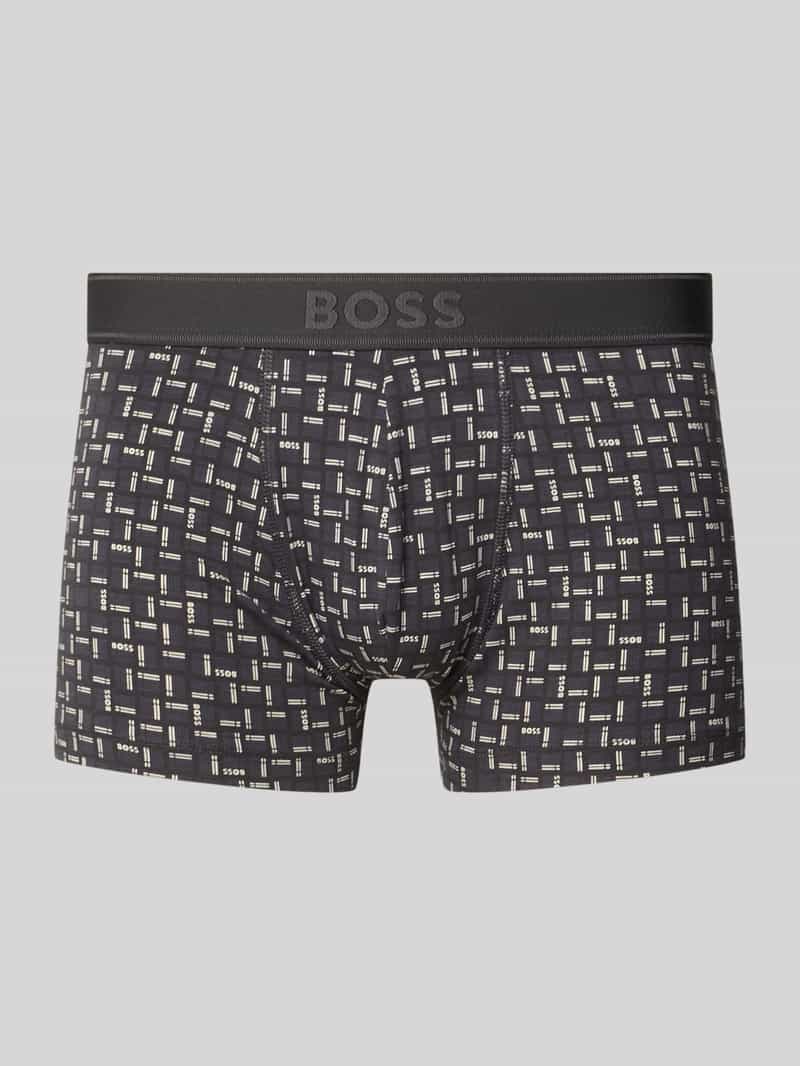 Broek & boxershort van katoenmix model 'Trunk 365 Print'