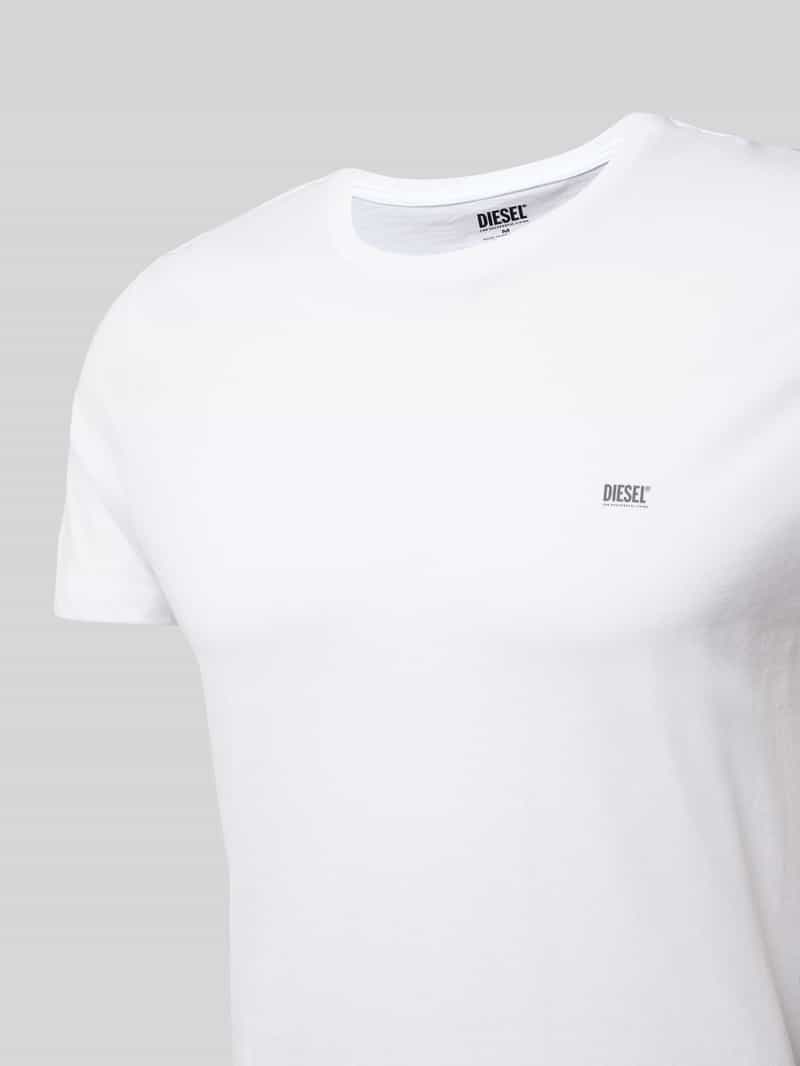 Diesel T-shirt met labelprint in een set van 3 stuks