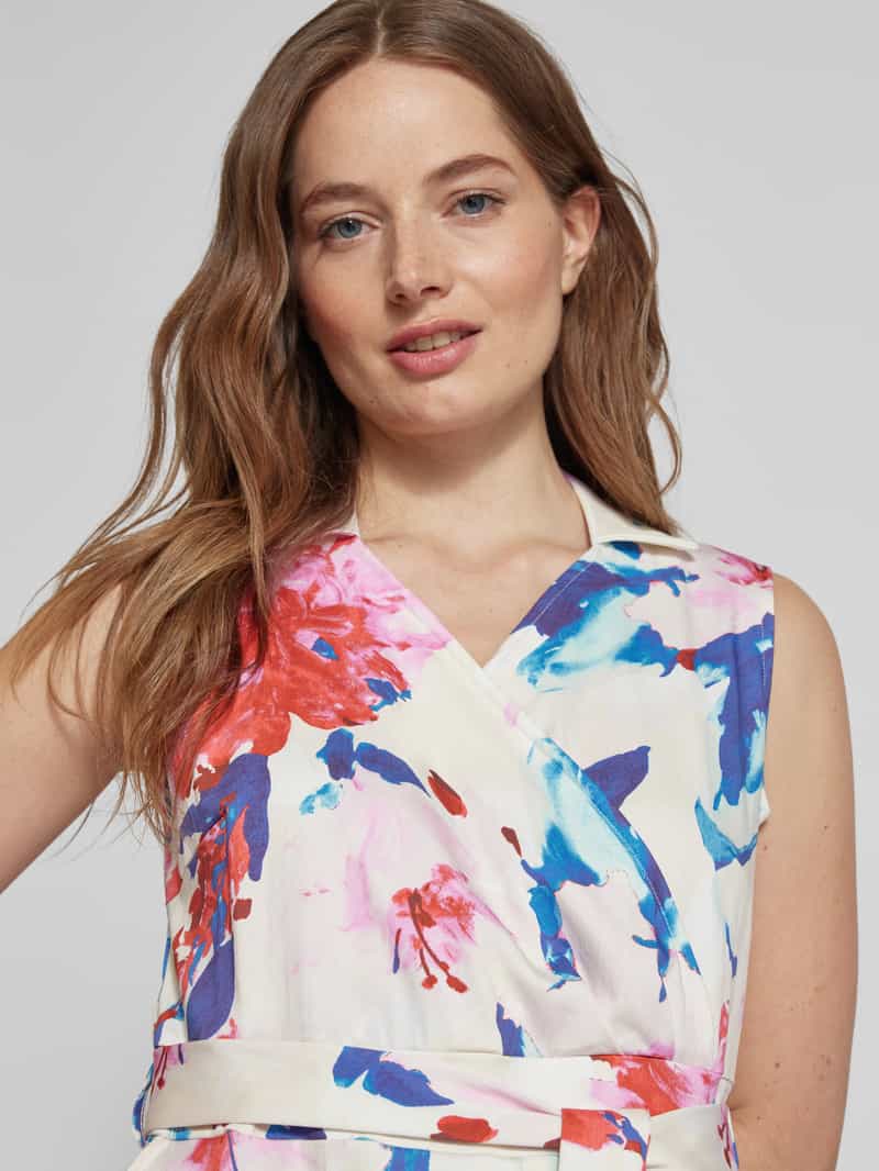 MORE & MORE Mini-jurk met strikceintuur