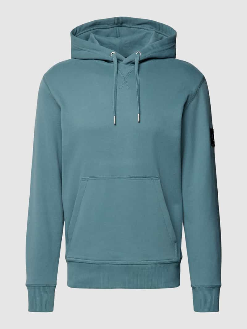 Calvin Klein Jeans Hoodie met labeldetail