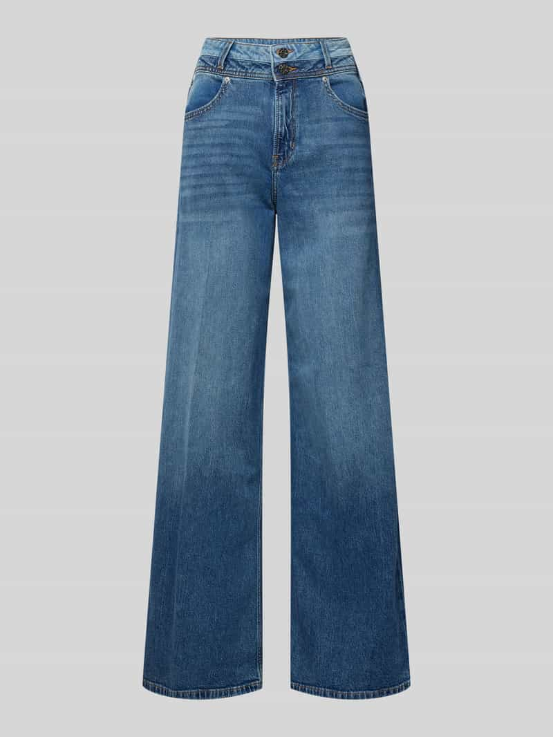 S.Oliver RED LABEL Regular fit high rise jeans van zachte katoenmix, model 'SURI'