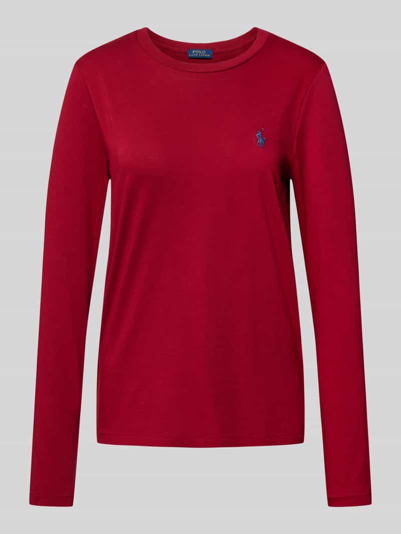 Polo Ralph Lauren Shirt met lange mouwen en labelstitching