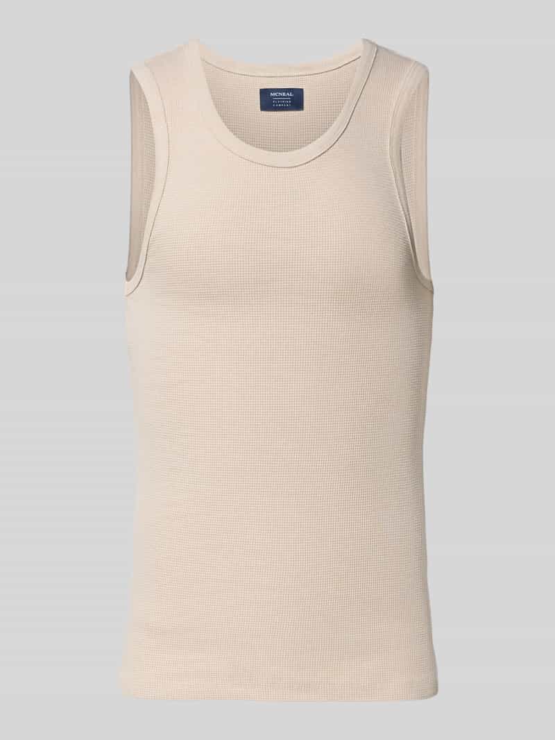 MCNEAL Tanktop met ronde hals
