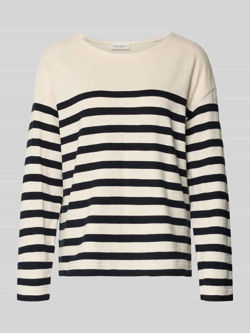 Marc O'Polo Regular fit shirt met lange mouwen van puur katoen