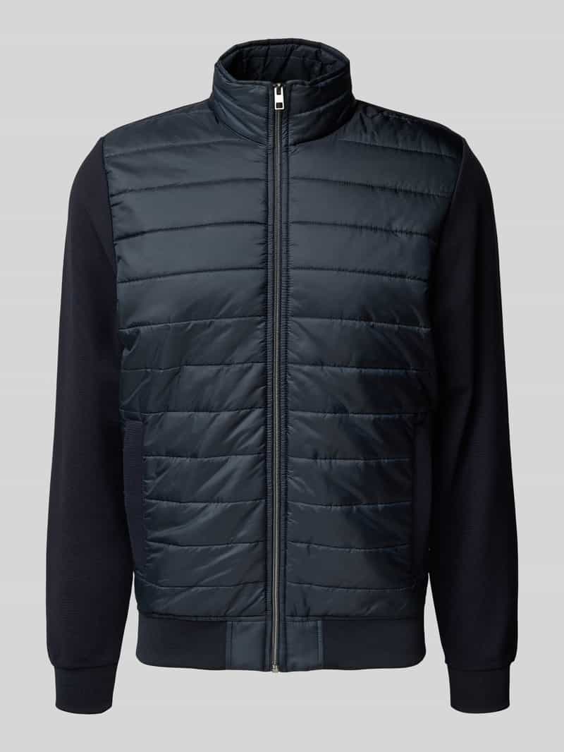 Christian Berg Men Sweatjack met opstaande kraag