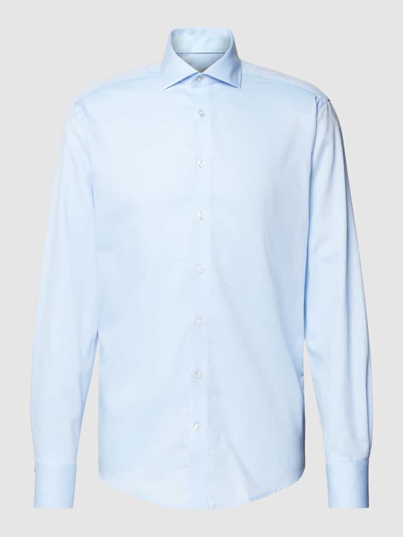 Slim fit zakelijk overhemd met kentkraag, model 'JACKSON' Bruun & Stengade