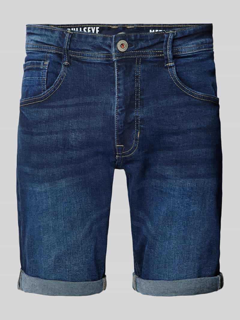 Petrol Korte regular fit jeans in 5-pocketmodel model 'BULLSEYE'