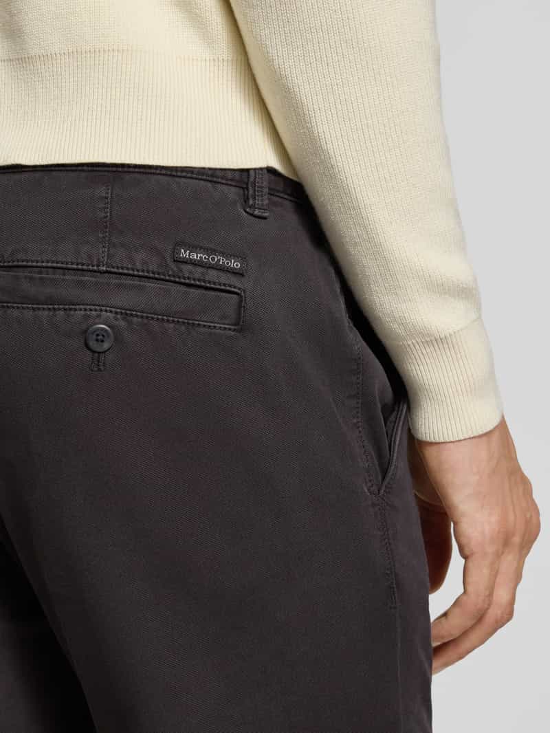 Marc O'Polo Shaped fit chino van katoenmix model 'STIG'
