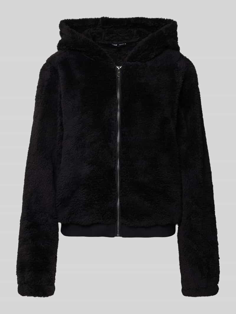 Only Pluche jas met capuchon ONLNEWANNA CONTACT SHERPA JKT OTW NOOS
