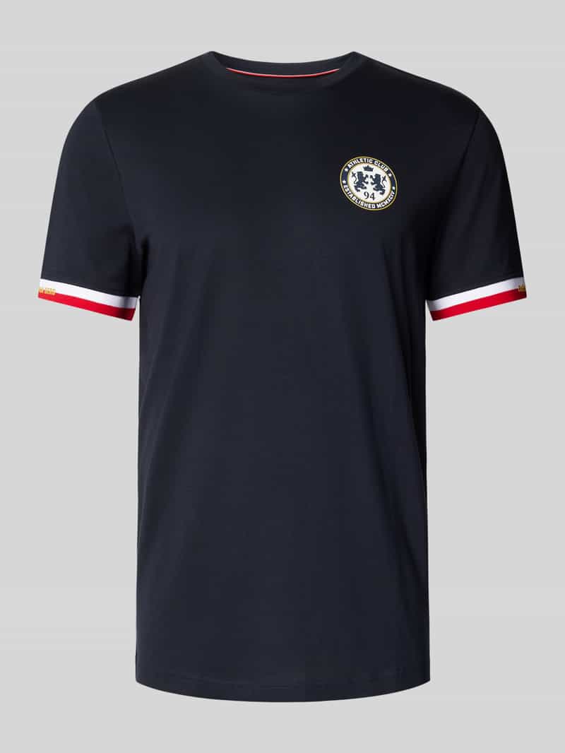 Christian Berg Men T-shirt met motiefprint