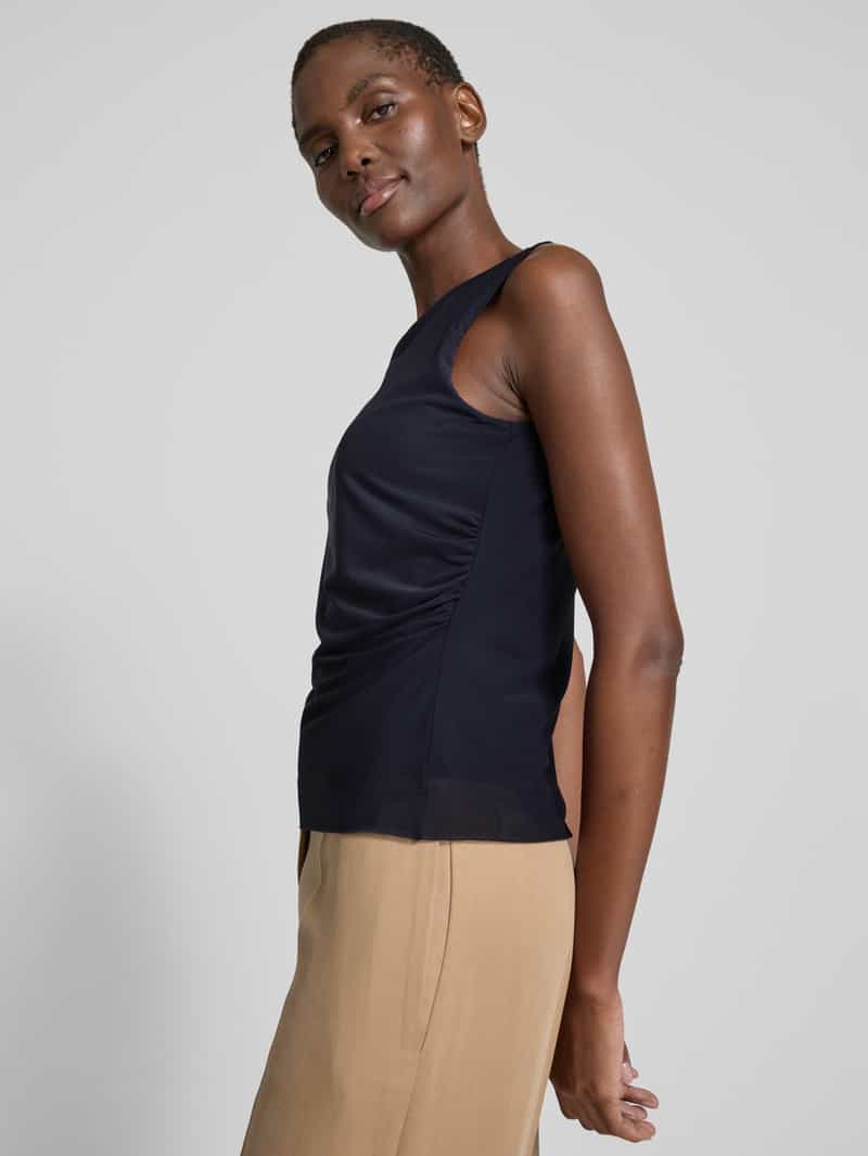 comma Tanktop met ronde hals