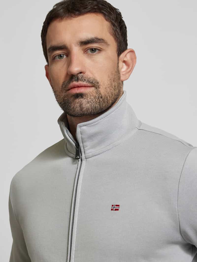 Napapijri Sweatjack met opstaande kraag model 'BALIS'