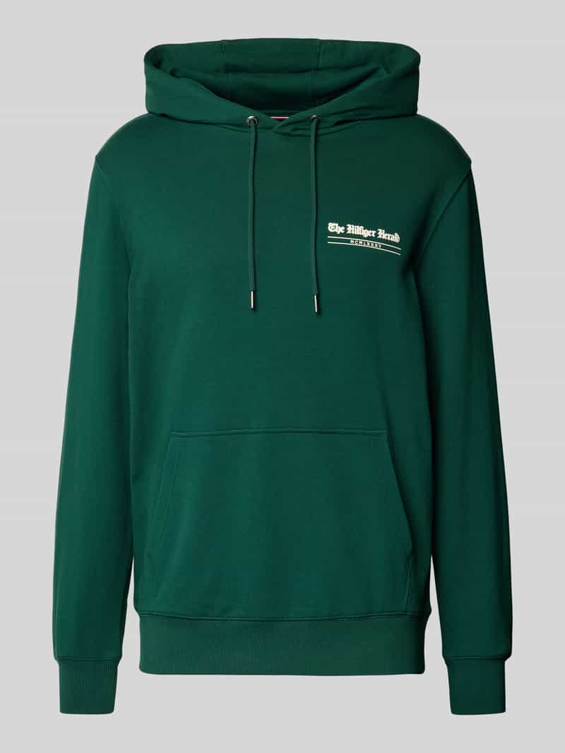 Tommy Hilfiger Regular fit hoodie van puur katoen