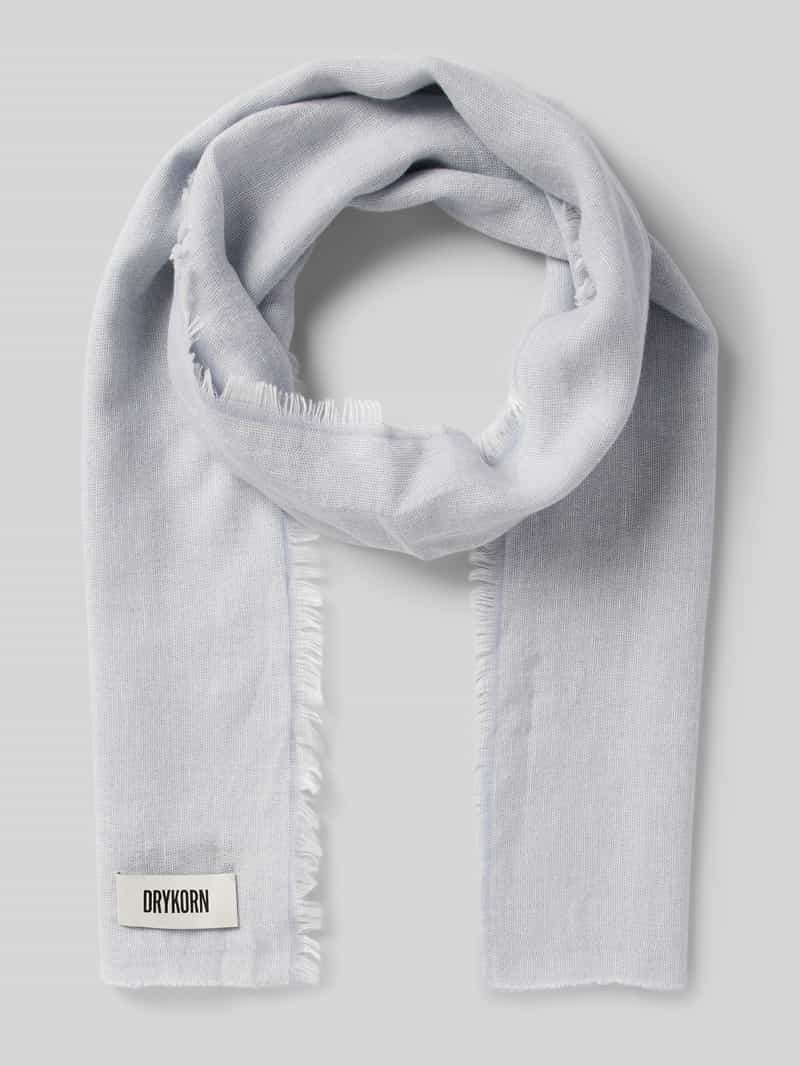drykorn Sjaal met labeldetail model 'PLINA'