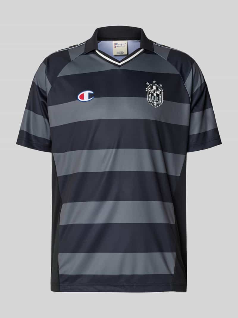 Champion T-shirt met polokraag