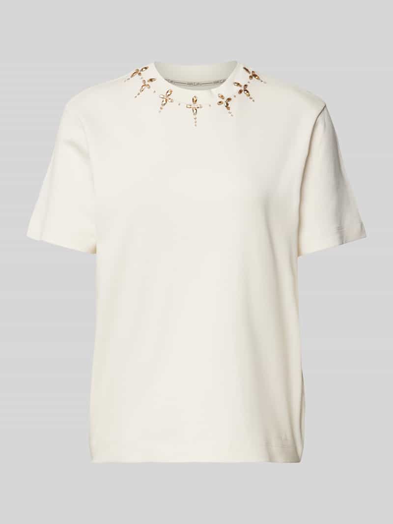 Marc Cain T-shirt met siersteentjes