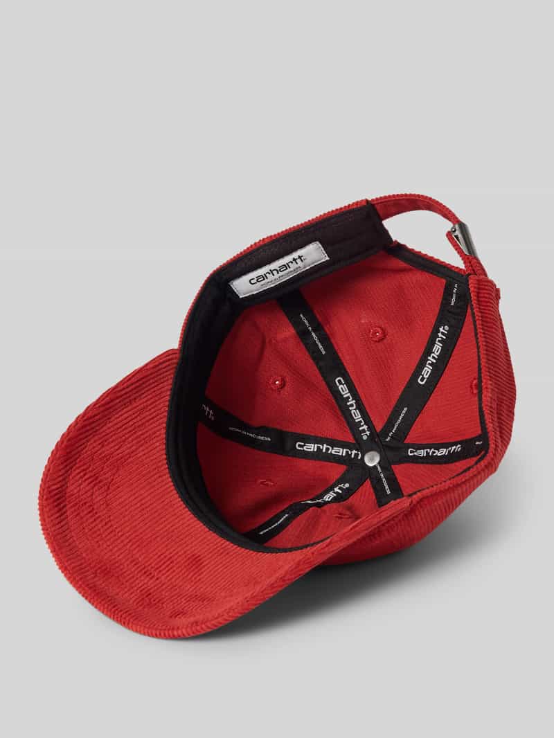 Carhartt Work In Progress Baseballpet met labelstitching model 'HARLEM'