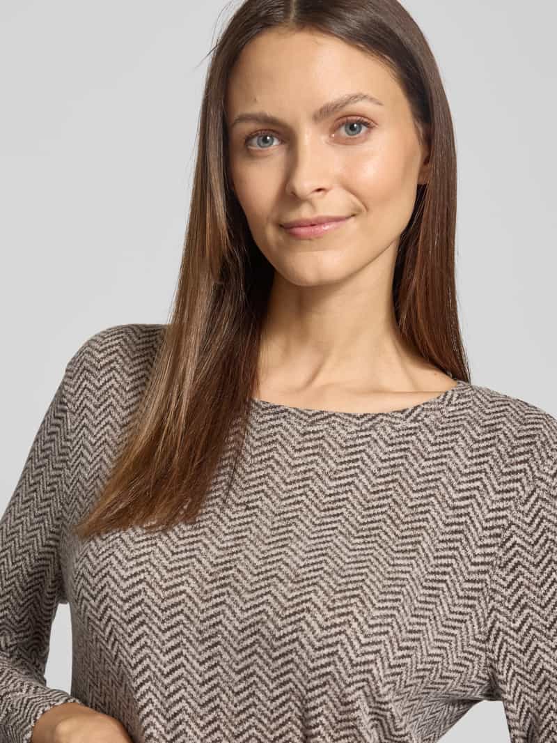 Tom Tailor Comfort fit shirt met lange mouwen van viscosemix