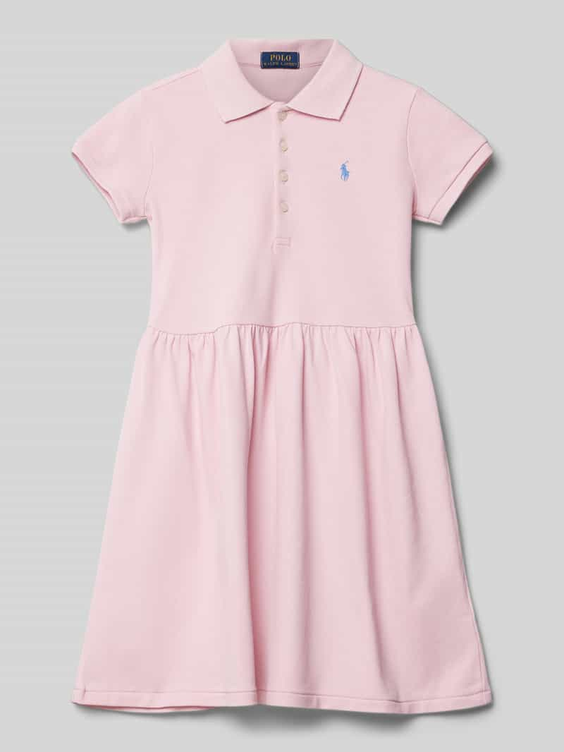 Polo Ralph Lauren Kids Mini-jurk met labelstitching